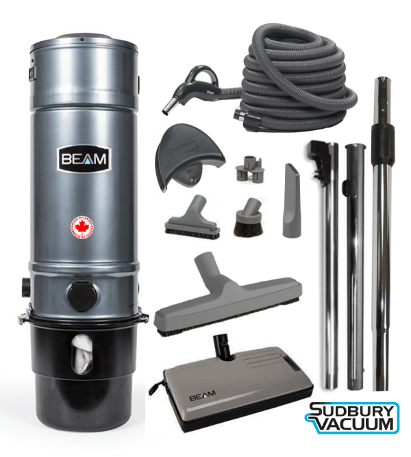 BEAM Classic SC275 Central Vacuum & Rugmaster Sweep N Groom Electric Cleaning Kit