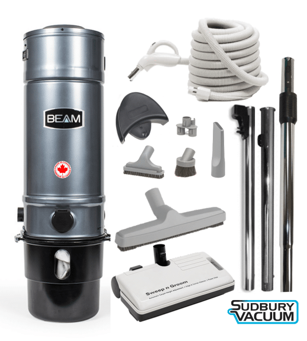 BEAM Classic SC275 Central Vacuum & Rugmaster Sweep N Groom Electric Cleaning Kit - Image 2