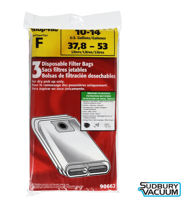 Shop Vac 10-14 Gallon Standard Paper Bags