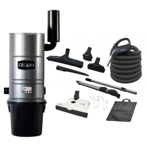 BEAM 205A Central Vacuum & SEBO Deluxe ET-1 Electric Cleaning Kit