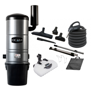 BEAM 345A Central Vacuum & Wessel Werk SoftClean Electric Cleaning Kit