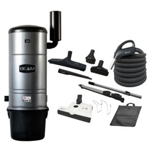 BEAM 3600A Central Vacuum & SEBO Deluxe ET-1 Electric Cleaning Kit